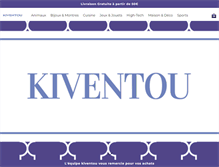 Tablet Screenshot of kiventou.com